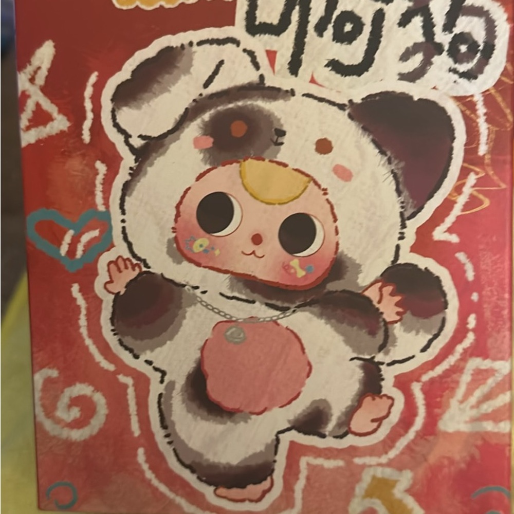 Adorable Panda Costume Doll